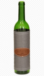 Бутылка стеклянная "Бордо" 0,7л зеленая